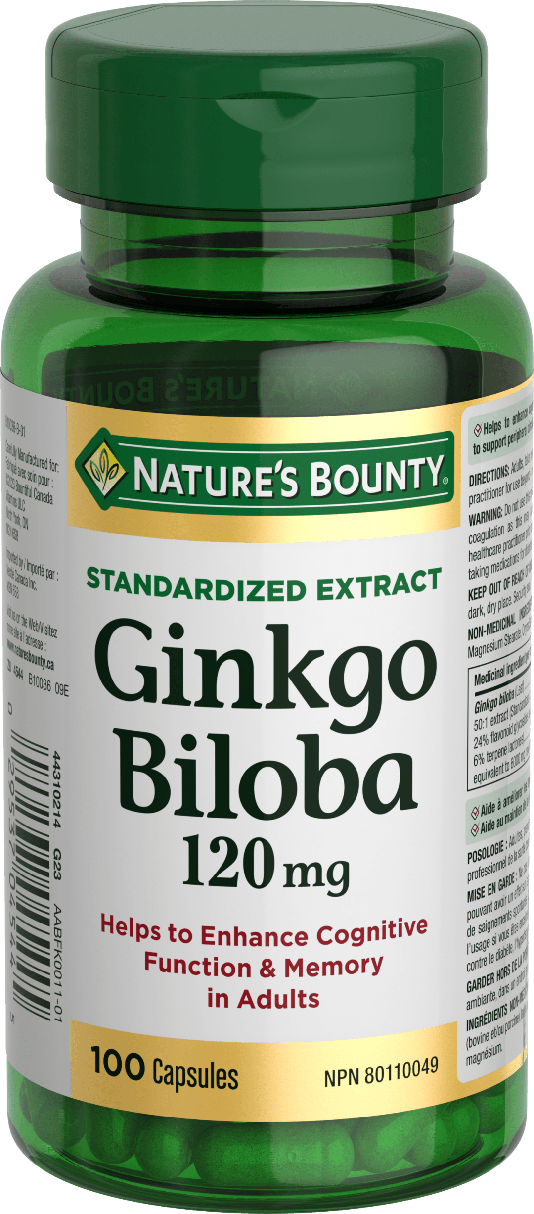 NBTY GnkgoBlba 120mg 24x100 CAP CA