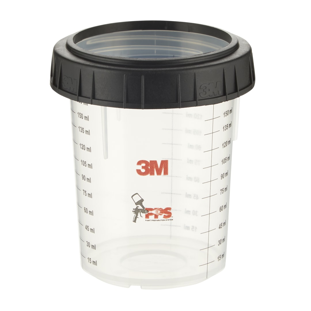 3M™ PPS™ Sert Kap &amp; Kilitleme Halkası, Mini, 170 ml, 16115