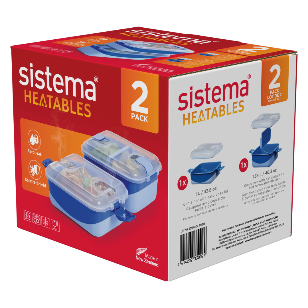 2 PACK HEATABLES