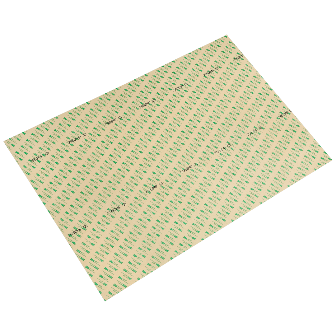 3M™ Transfer-Klebeband mit beidseitigem Schutzpapier 7952MP, Transparent, 700 mm x 1 m, 0.058 mm