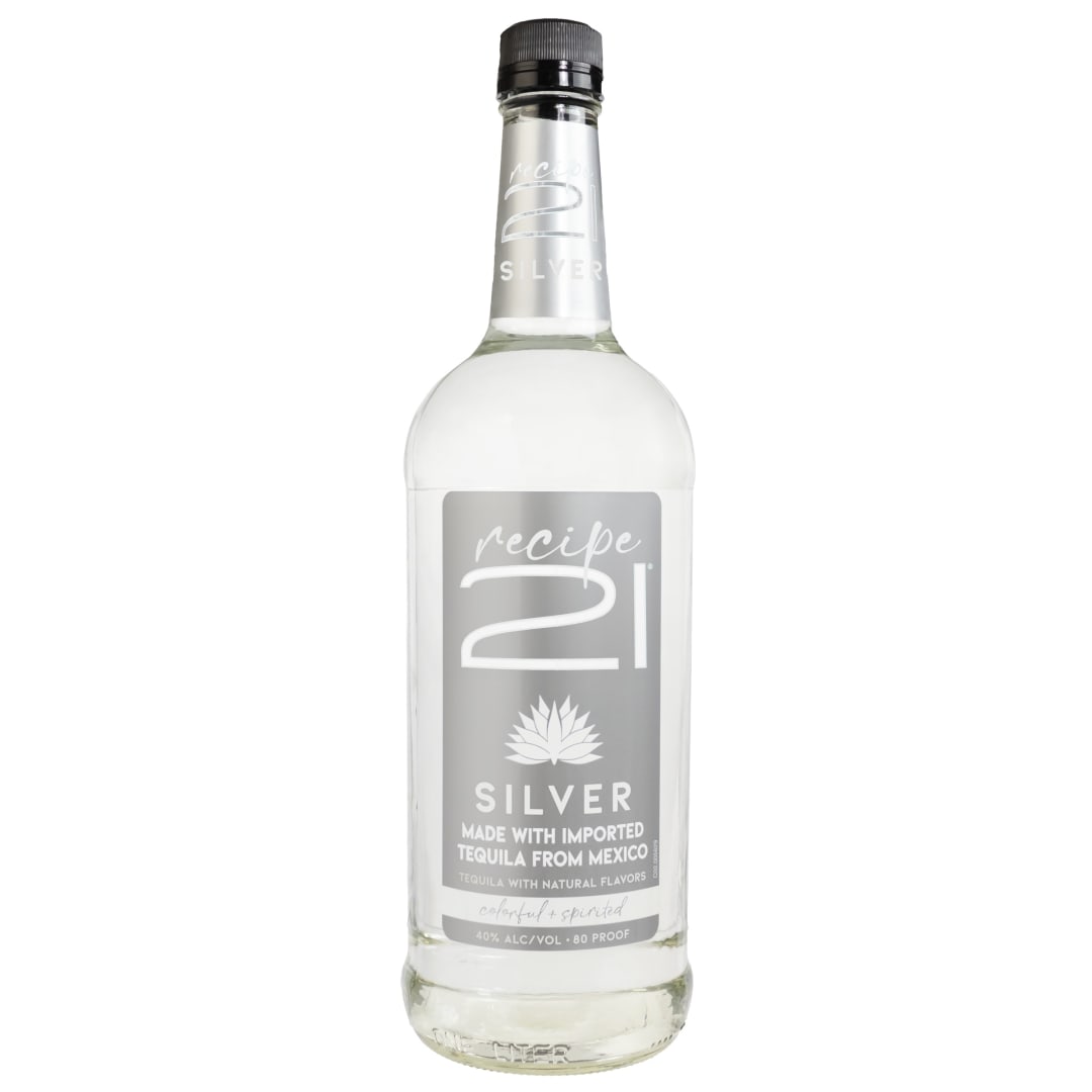 Recipe 21 Tequila Silver 1L 80 Proof