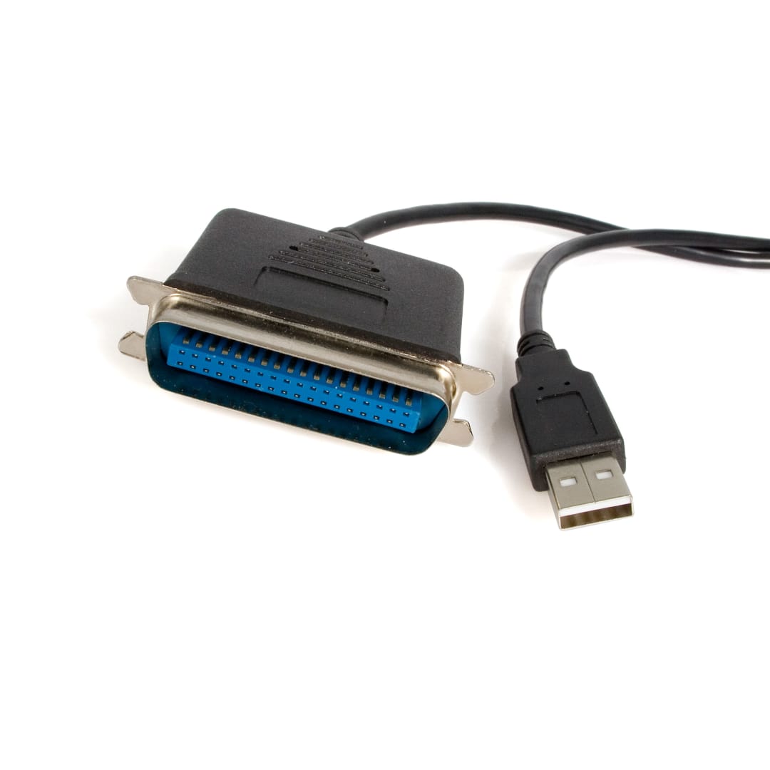 10ft USB to Parallel Printer Adapter Cable