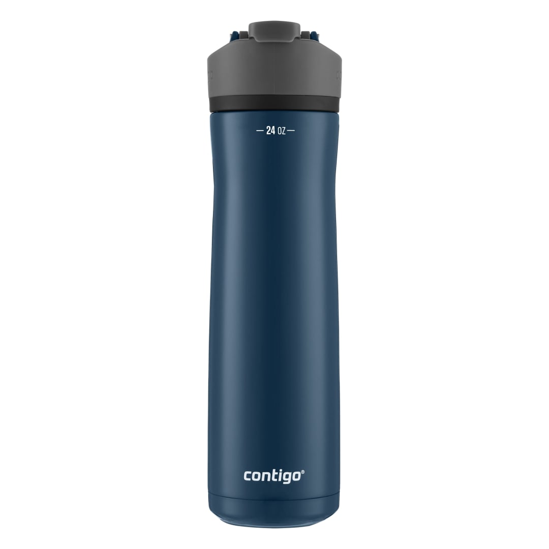 Contigo® Cortland Chill 2.0 Stainless Steel Water Bottle with AUTOSEAL® Lid, 24oz., Blueberry