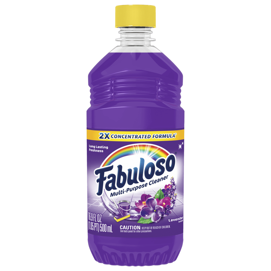 Fabuloso Multi-Purpose Cleaner, 2X Concentrated Formula, Lavender Scent, 16.9 oz