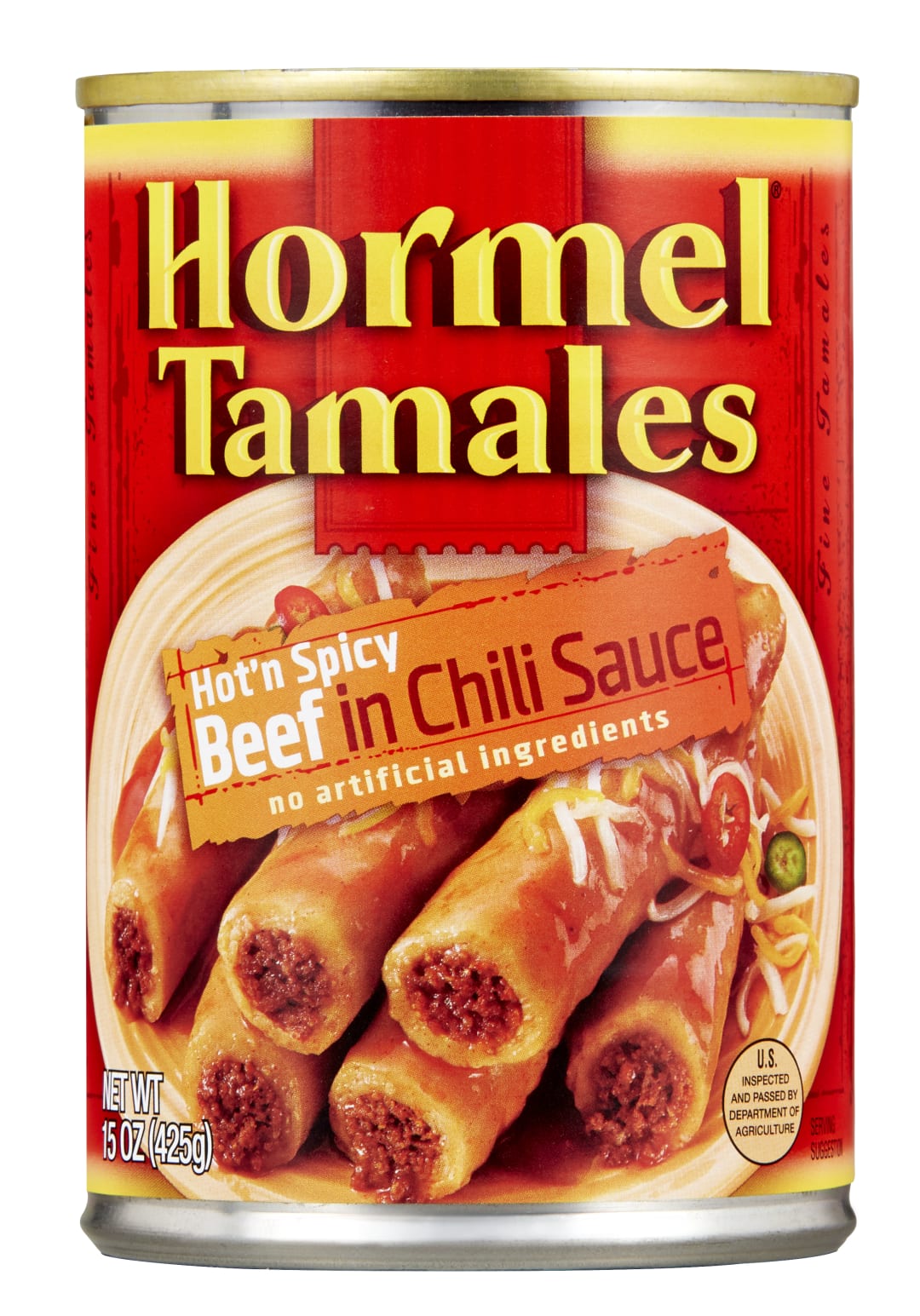 HORMEL Tamales Hot'n Spicy Beef in Chili Sauce