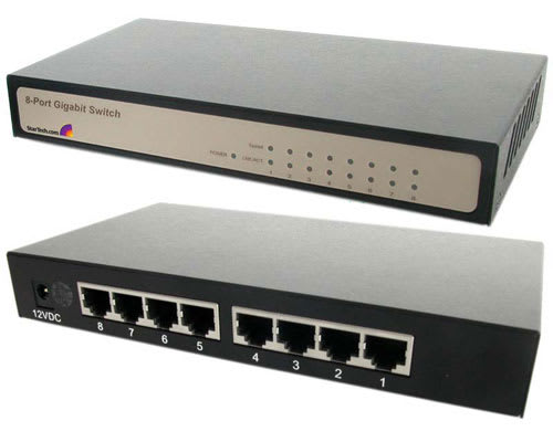 8 port Desktop 10/100/1000 Mbps Gigabit Desktop Switch