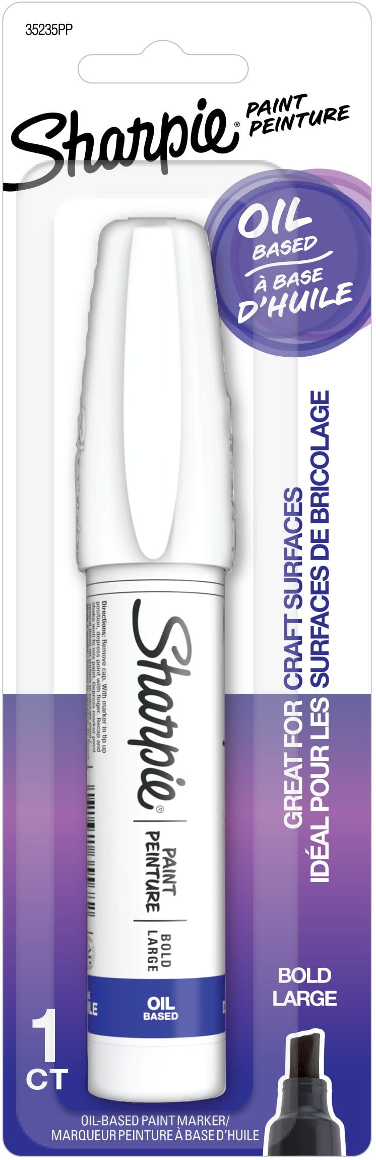 SHARPIE PAINT BOLD WHITE 1CD