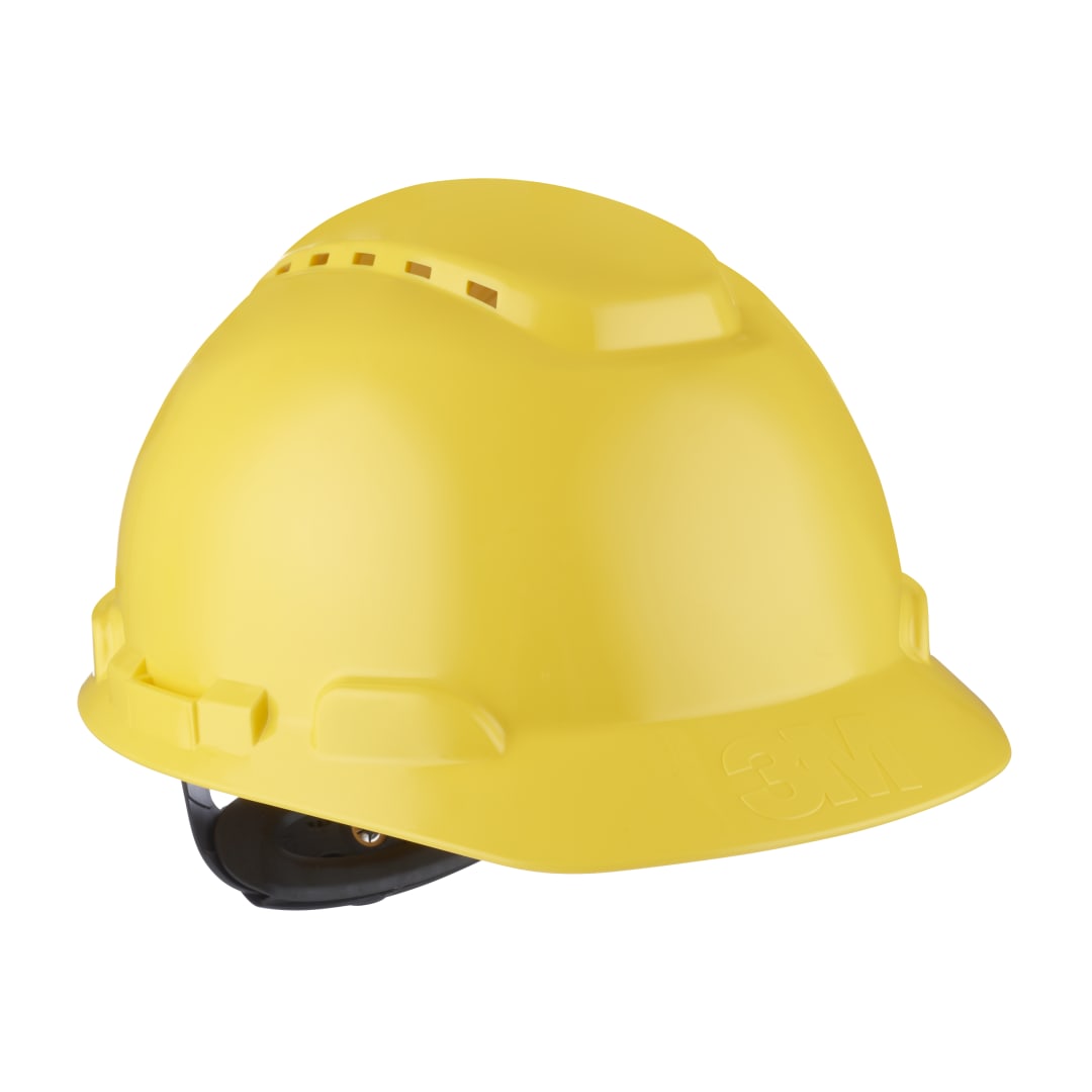 3M™ Sert Başlık, Mandallı, Havalandırmalı, Plastik Ter Bantlı, Sarı, H700N-GU