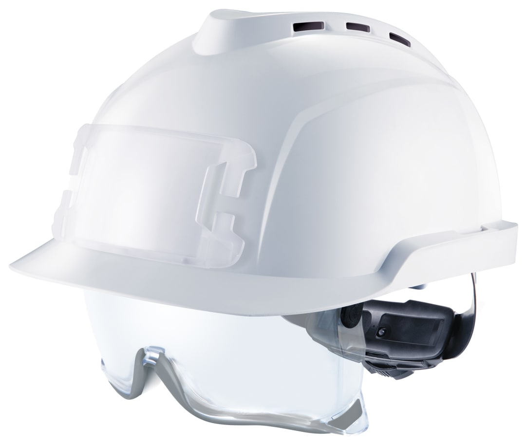 V-Gard® 930 Vented Safety Helmet with Integrated Over Spectacles
