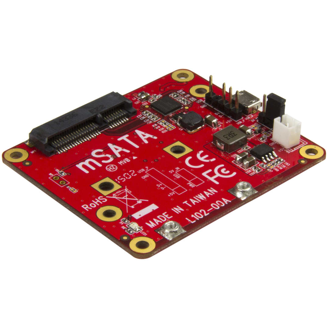USB to mSATA Converter for Raspberry Pi Dev Boards