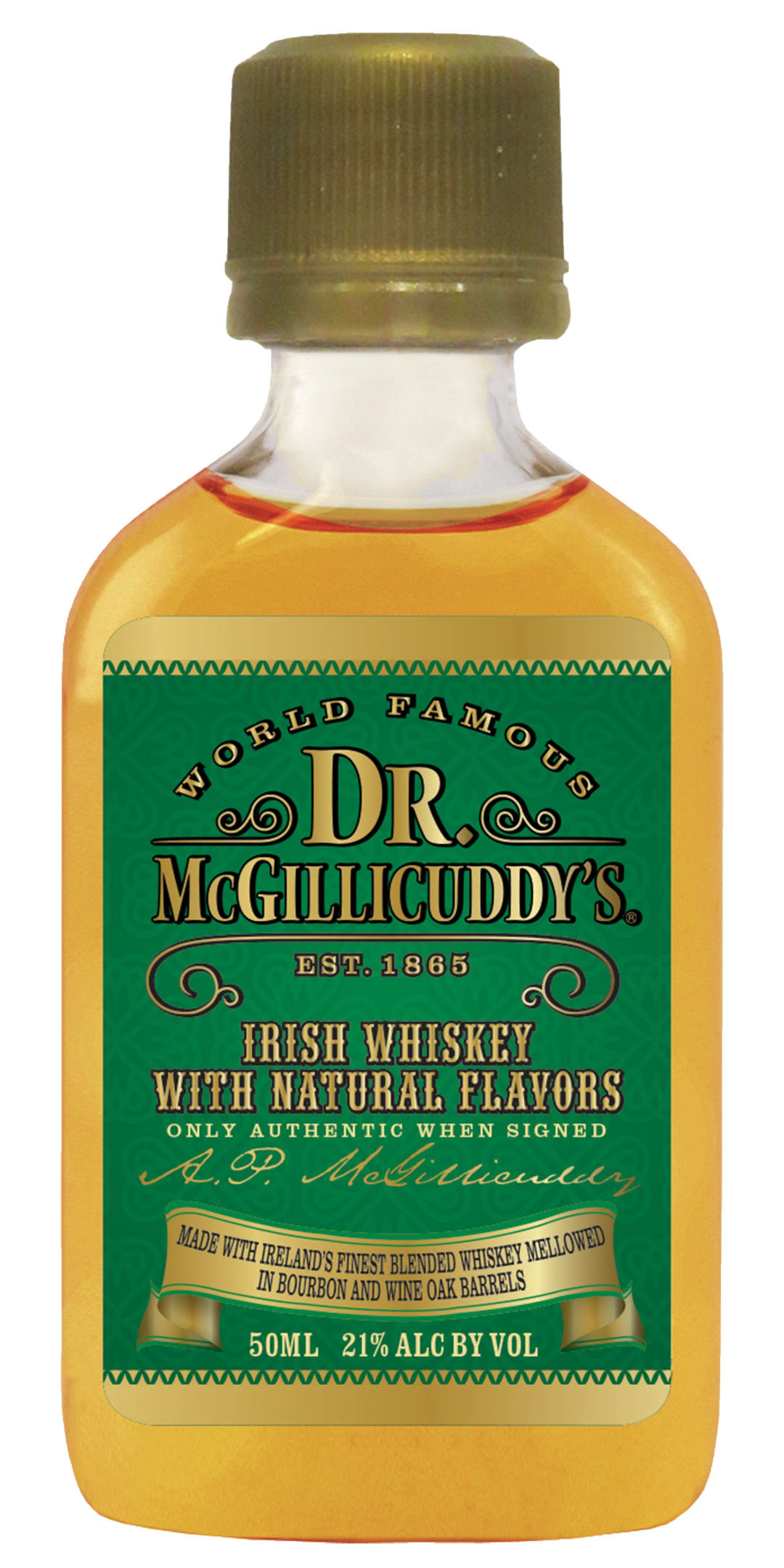 Dr. McGillicuddy's Irish Whiskey 50ml 42 Proof