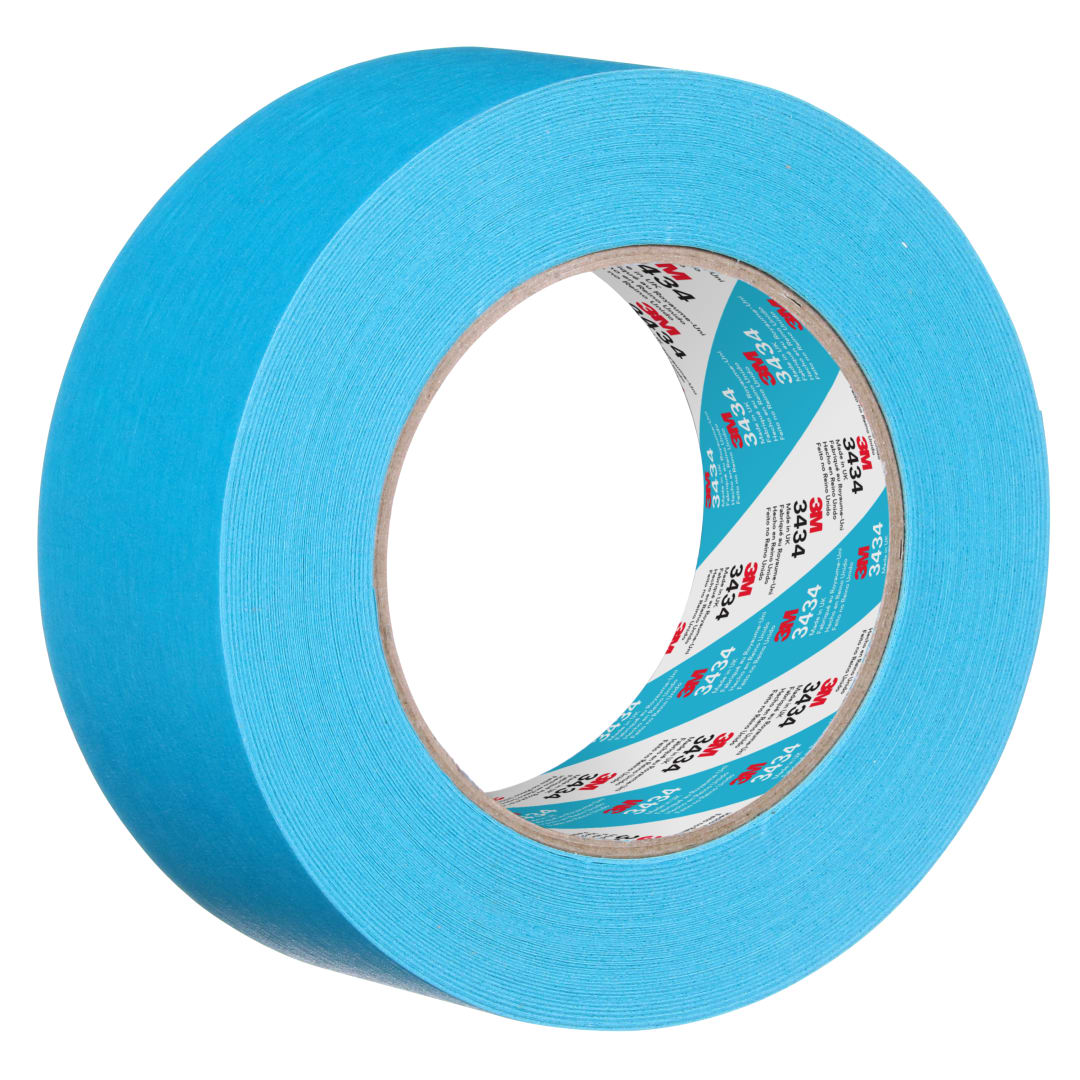 3M™ Yüksek Performanslı Mavi Maskeleme Bandı 3434, 48 mm x 50 m, 07899