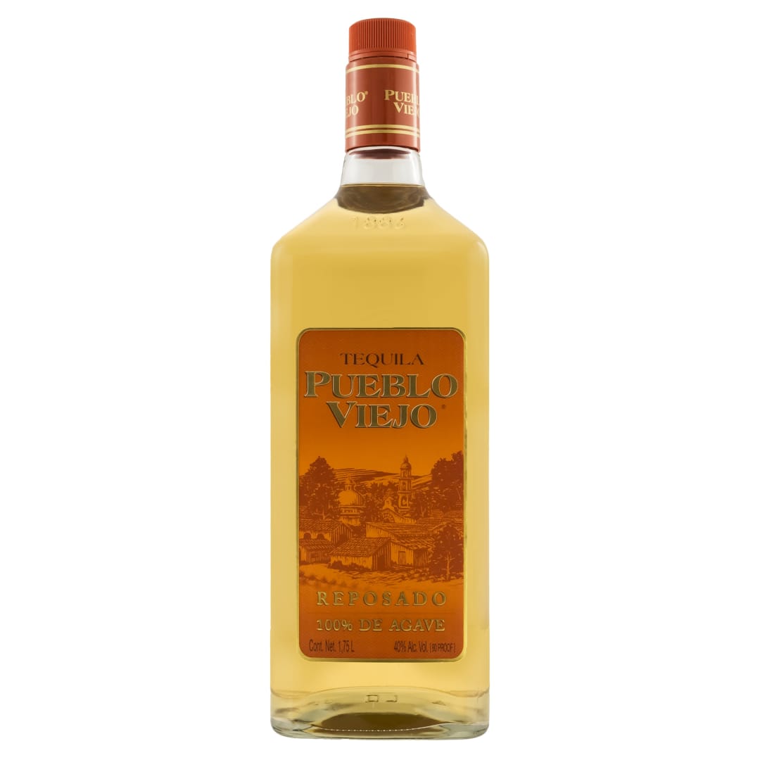 Pueblo Viejo Reposado 100% De Agave Tequila 1.75l 80 Proof