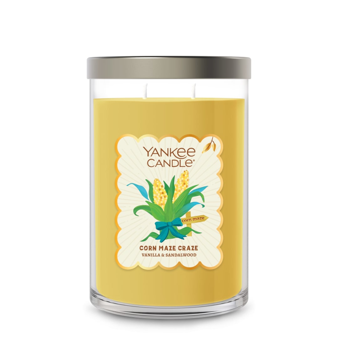 Yankee Candle Corn Maze Craze Large Tumbler Candle