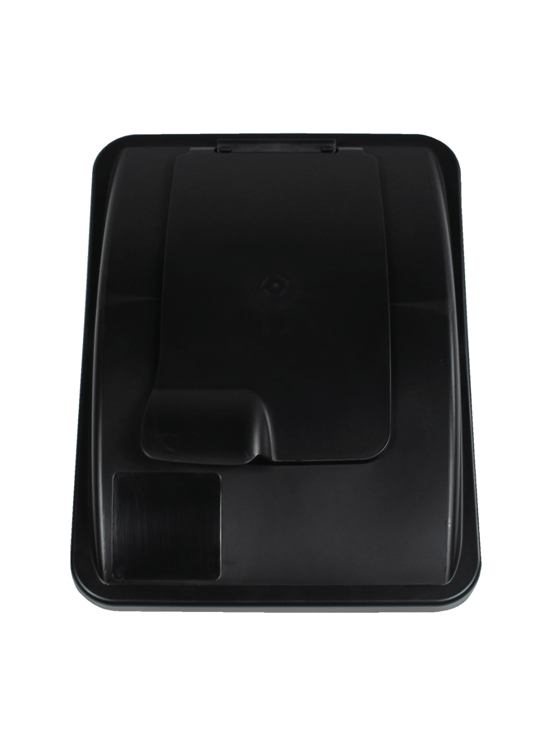 WASTE WATCHER - Single - Lid - Xl - Solid Lift - Black