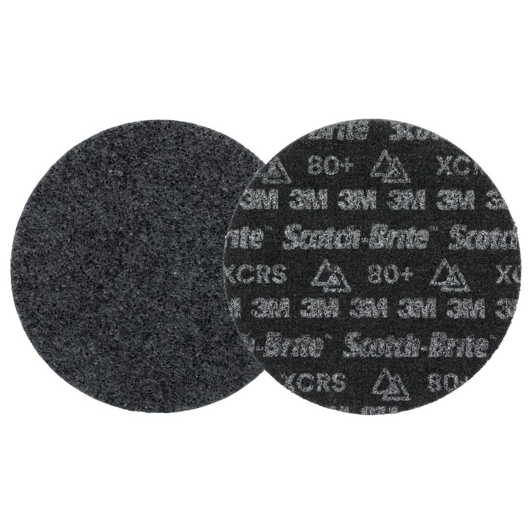 Scotch-Brite™ Hassas Ağır Hizmet Tipi Yüzey Hazırlama Diski, HD-DH, Extra Coarse 80+, 102 mm x NH, 100 ea/Case