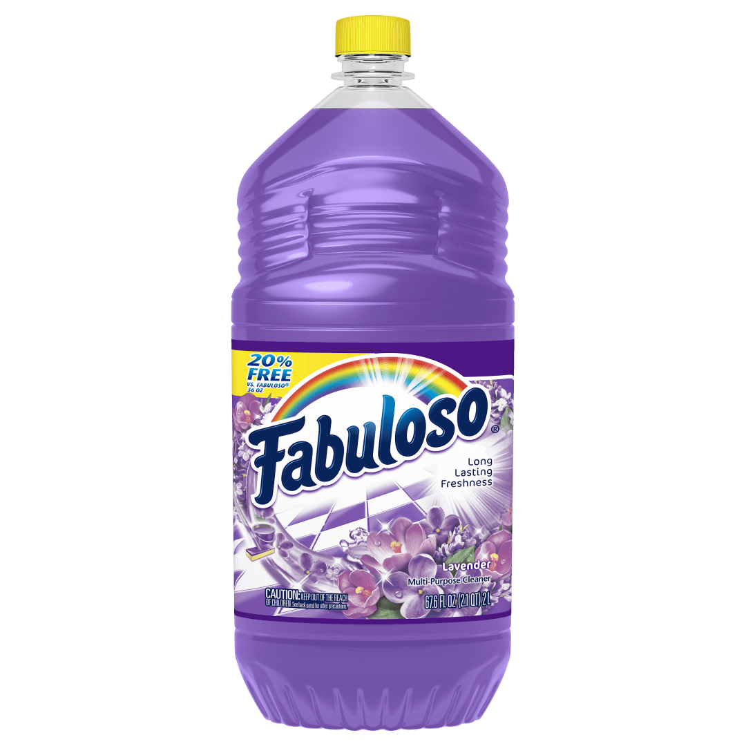 Fabuloso All Purpose Cleaner, Lavender - 67.6 fluid ounce (56oz + 2% Free)
