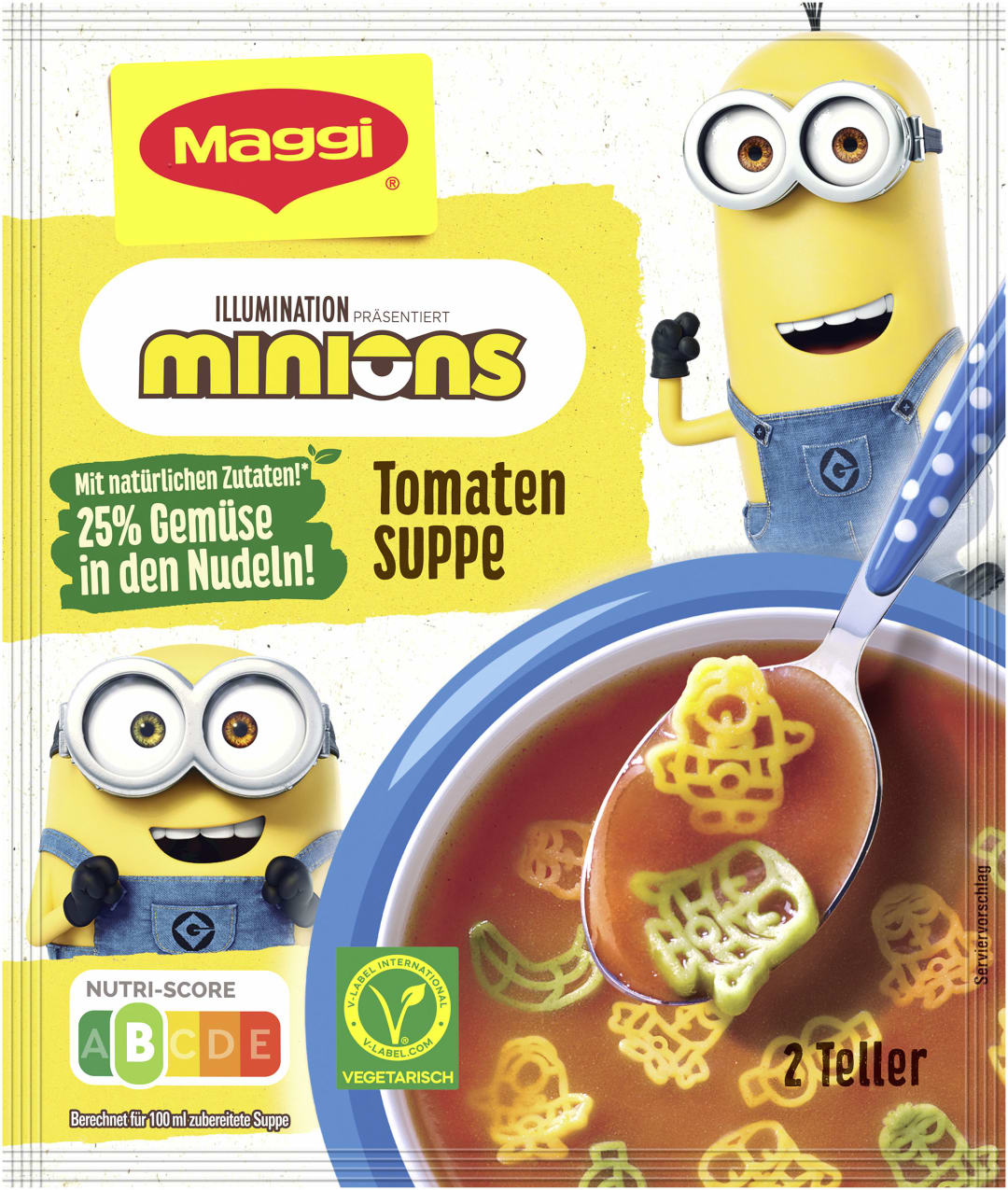MAGGI GUTEN APPETIT Suppe Minions Tomate, ergibt 500ml