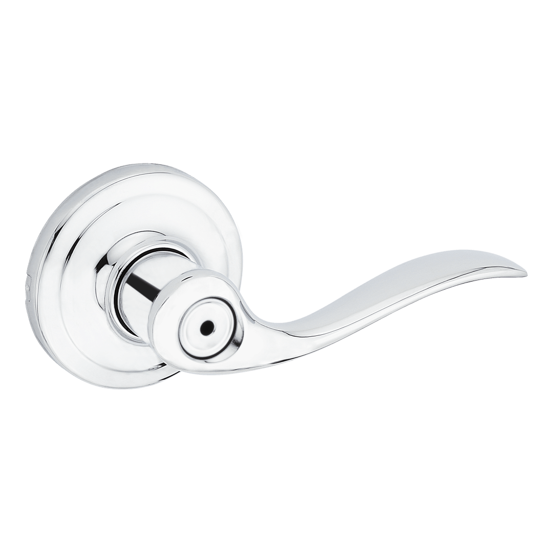 Tustin Bed/Bath Lever in Polished Chrome
