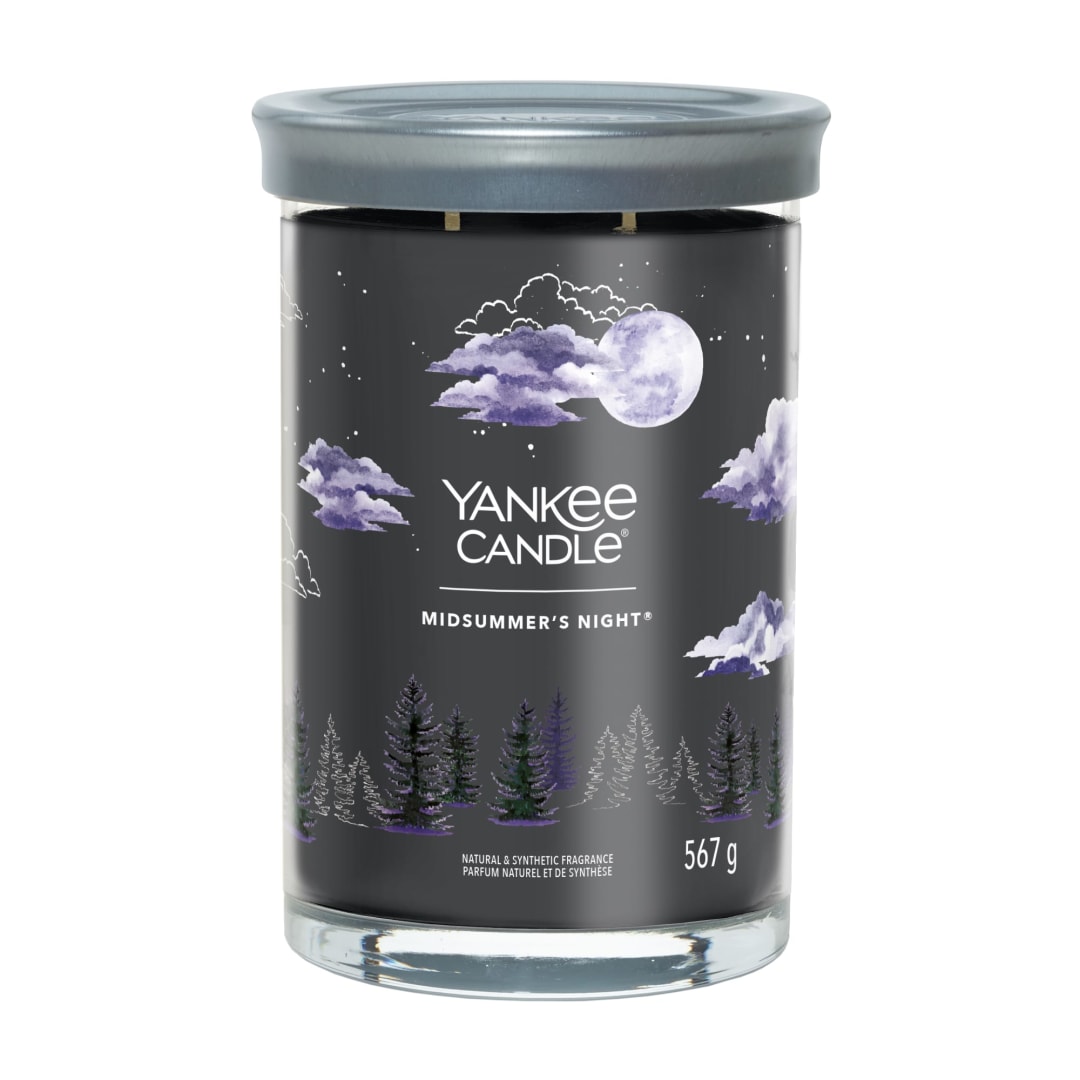 Yankee Candle® Signature Scented Candle | Midsummer's Night Large Tumbler Candle with Double Wicks | Soy Wax Blend