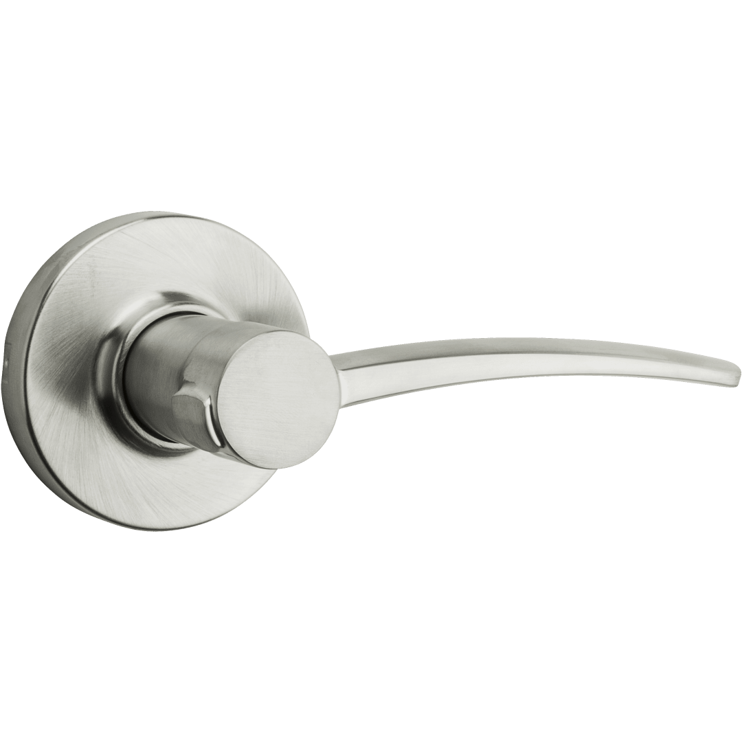 Katara Hall/Closet Lever in Satin Chrome