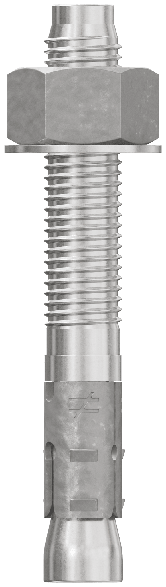 Simpson Strong-Tie STB2-75512S6F10 Strong-Bolt® 2 — 3/4 in. x 5-1/2 in. Type 316 Stainless-Steel Wedge Anchor, Fully Assembled (10-Qty) (Pack of 252)