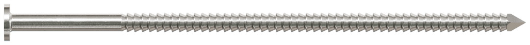 Simpson Strong-Tie T16KR41 Premium Siding Nail — 3-1/2-in. x 1/4-in. Head Dia., Type 316 Stainless Steel (1 lb.) (Pack of 10)