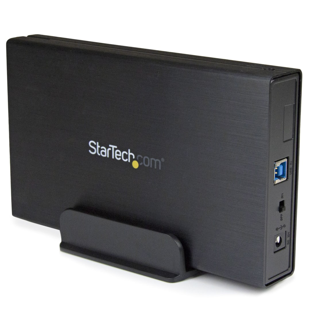 USB 3.1 to 3.5" Single Drive SATA HDD Enclosure