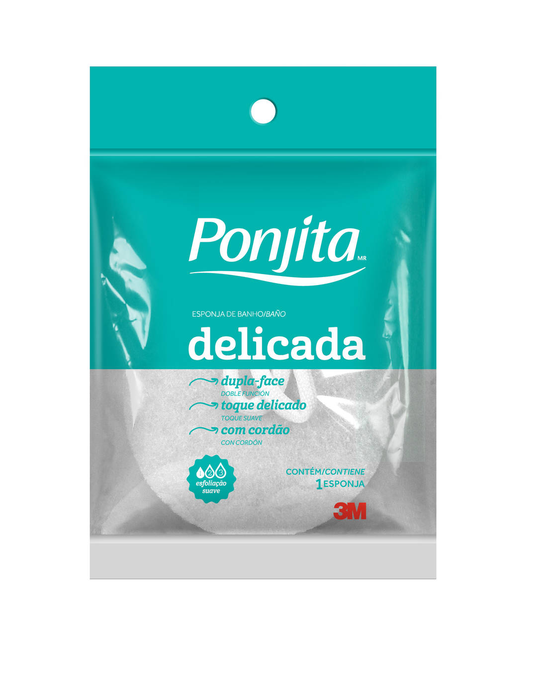 Esponja de Banho Delicada Ponjita™