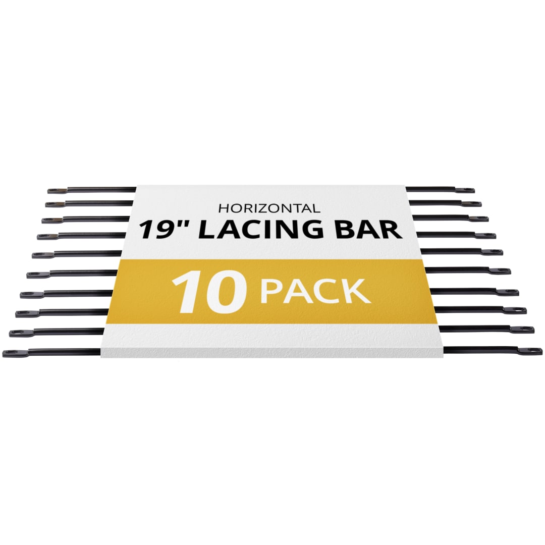 Cable Lacing Bar - Straight - 10 Pack