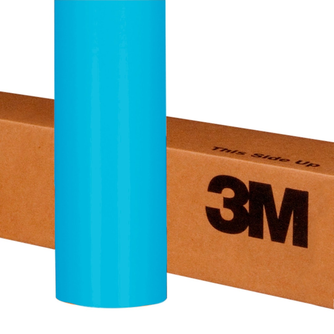 3M™ Scotchcal™ ElectroCut™ Farbfolie 7125-107, Light Blue, 1220 mm x 45,72 m