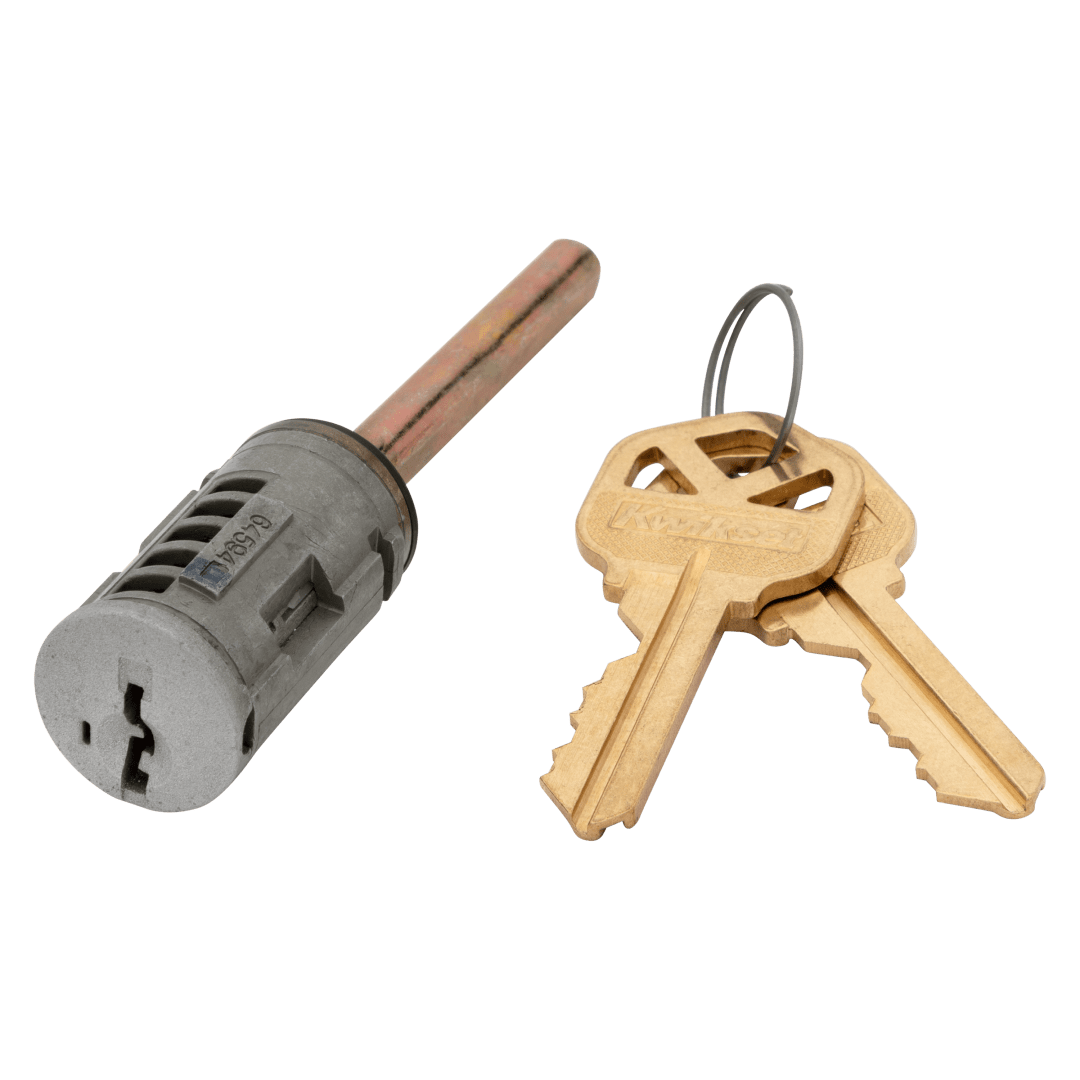 SmartKey Exterior Single Cylinder Plug for Satin Nickel, Polished Chrome or Satin Chrome Finish