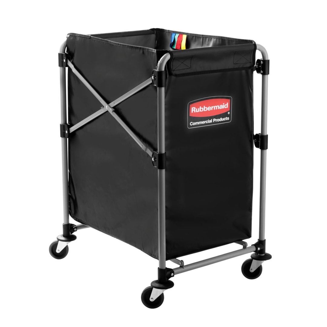 Rubbermaid Commercial Products Collapsible Frame X-Cart, 150 L