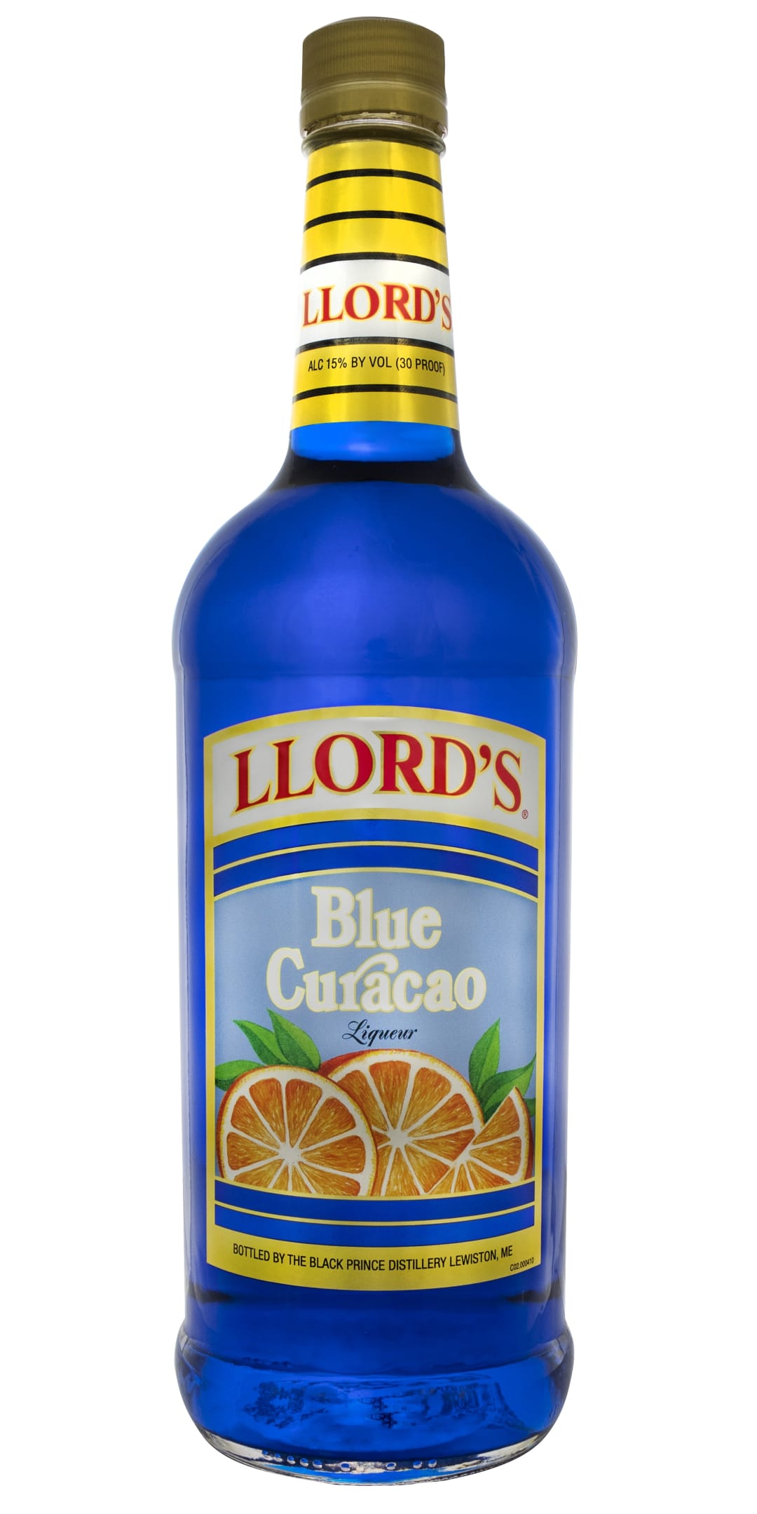 Llord's Blue Curacao Liqueur 1l 30 Proof