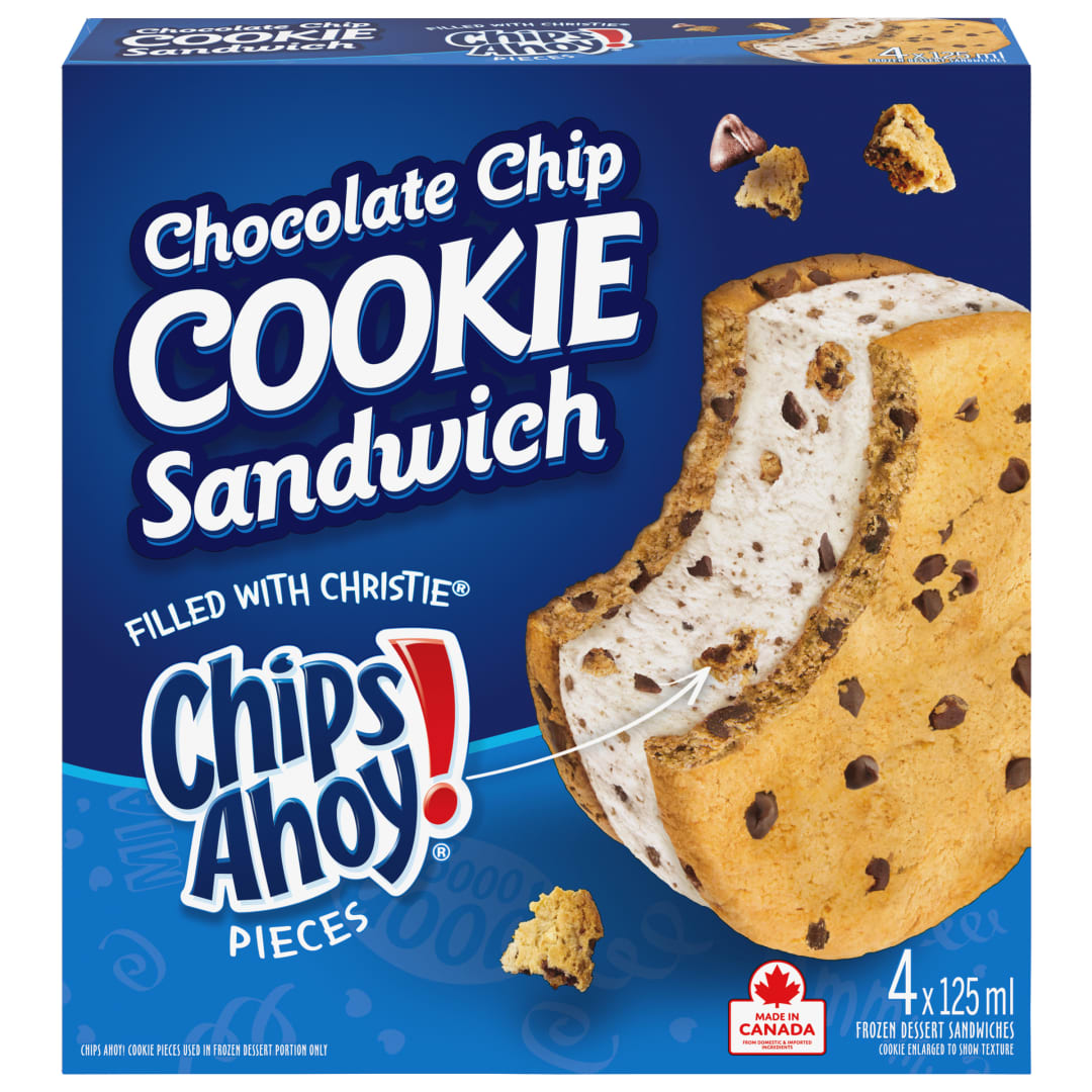 CHRISTIE CHIPS AHOY! Sand 8(4x125ml) CA