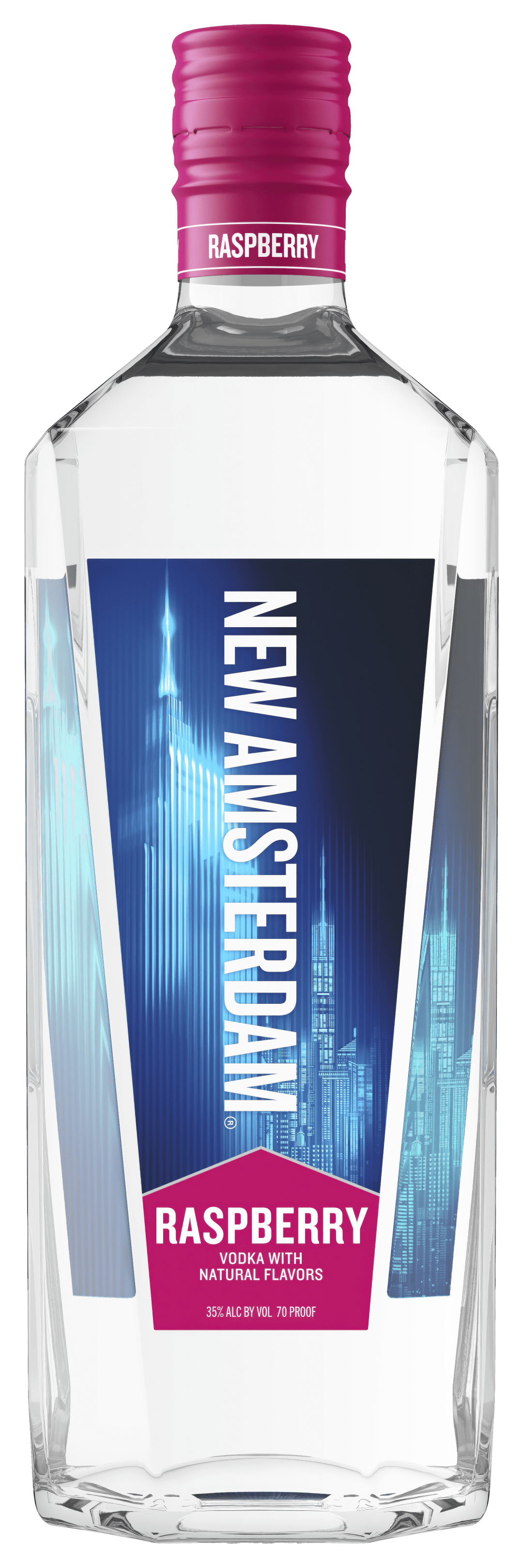 New Amsterdam Raspberry Flavored Vodka 1.75L