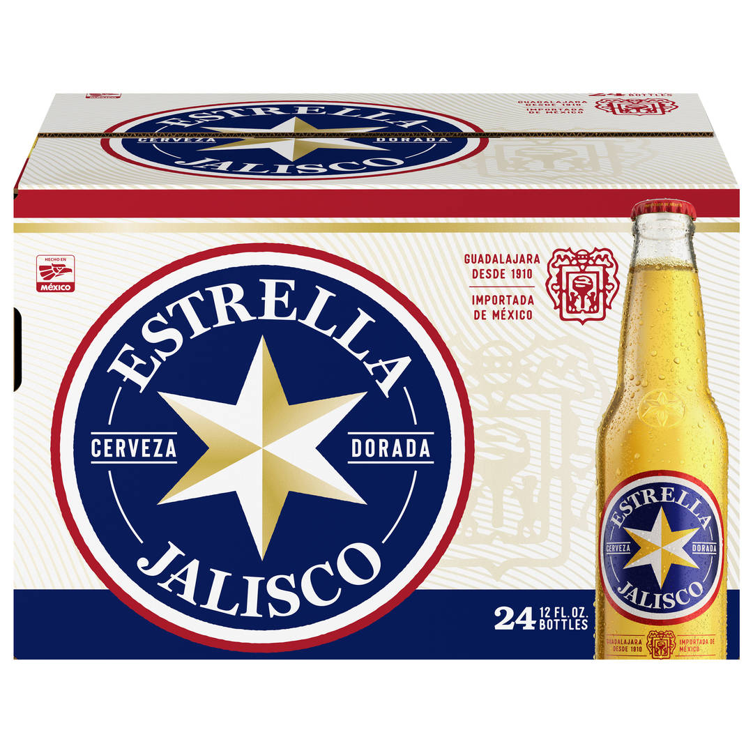 Estrella Jalisco Beer 24 - 12 fl oz Bottles
