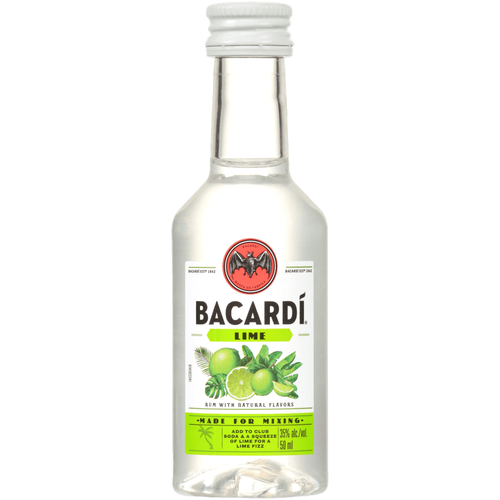 Bacardi Lime Rum, Gluten Free 35% 50mL