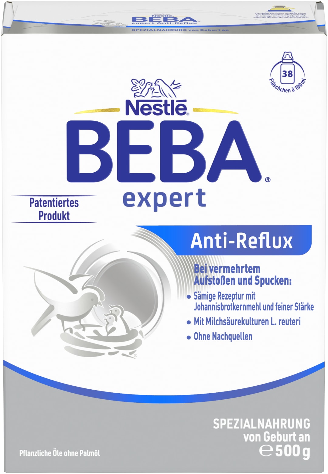BEBA Anti-Reflux Spezialnahrung von Geburt an, 500g