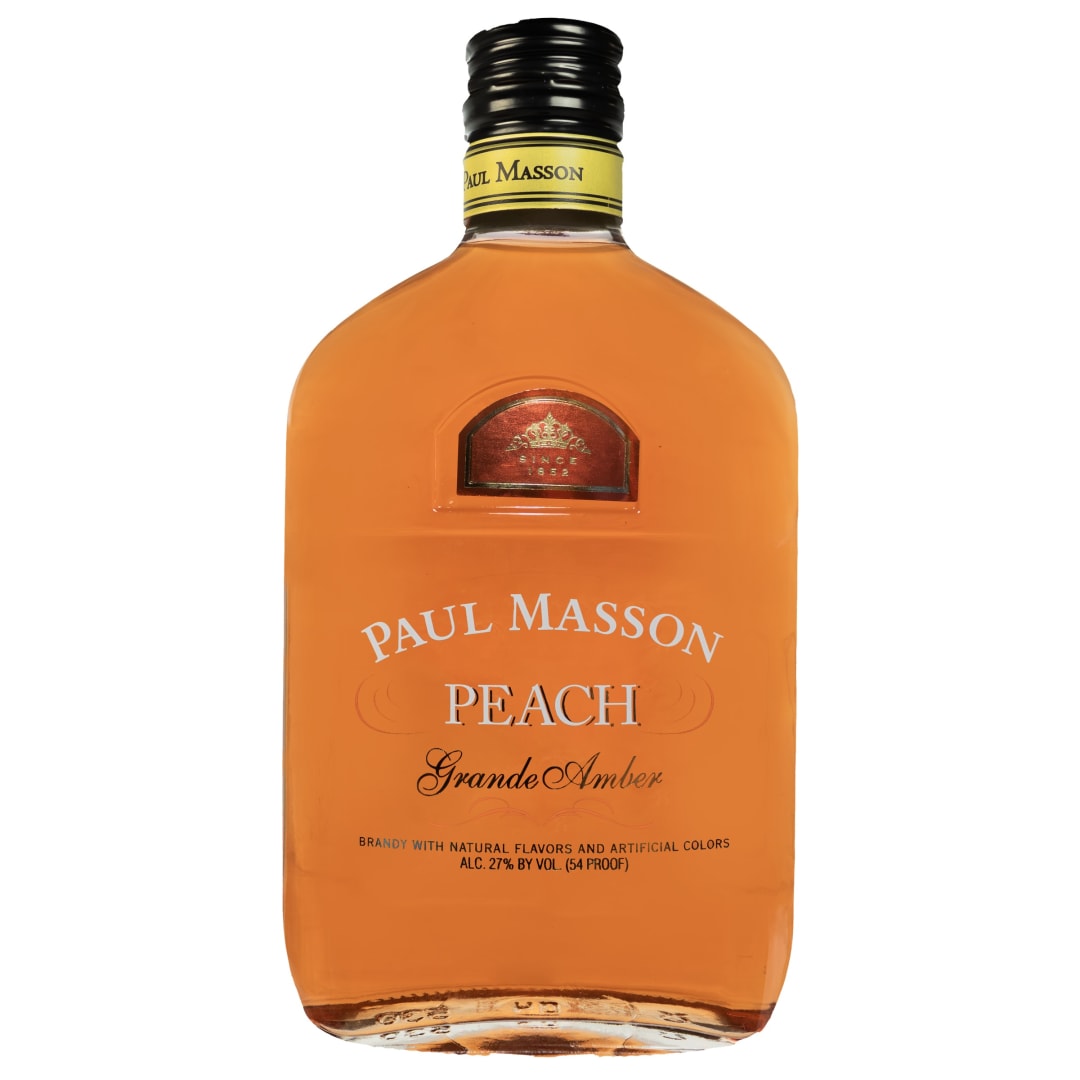Paul Masson Peach Brandy 375ml 54 Proof