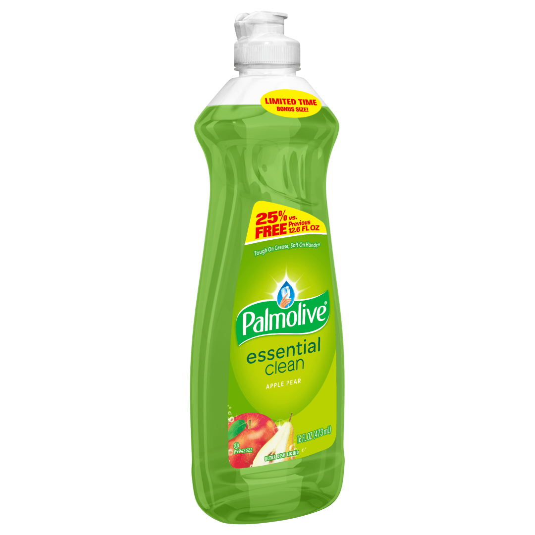 Palmolive Essential Clean Liquid Dish Soap, Apple Pear - 16 Fluid Ounce