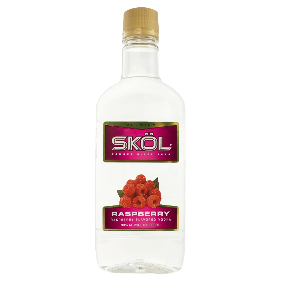 Skol Raspberry Vodka 750ml 60 Proof