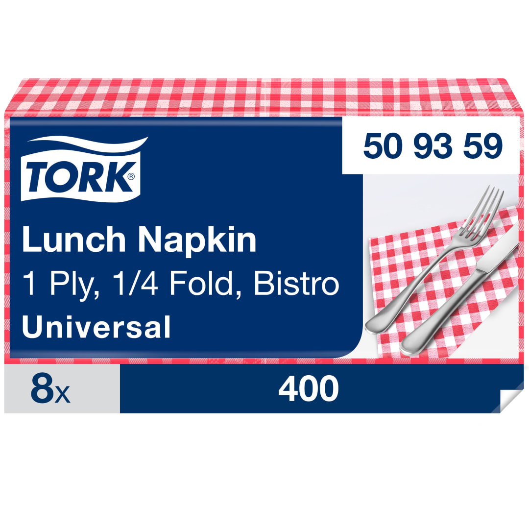 Tork Bistro Lunch Napkin 1 Ply