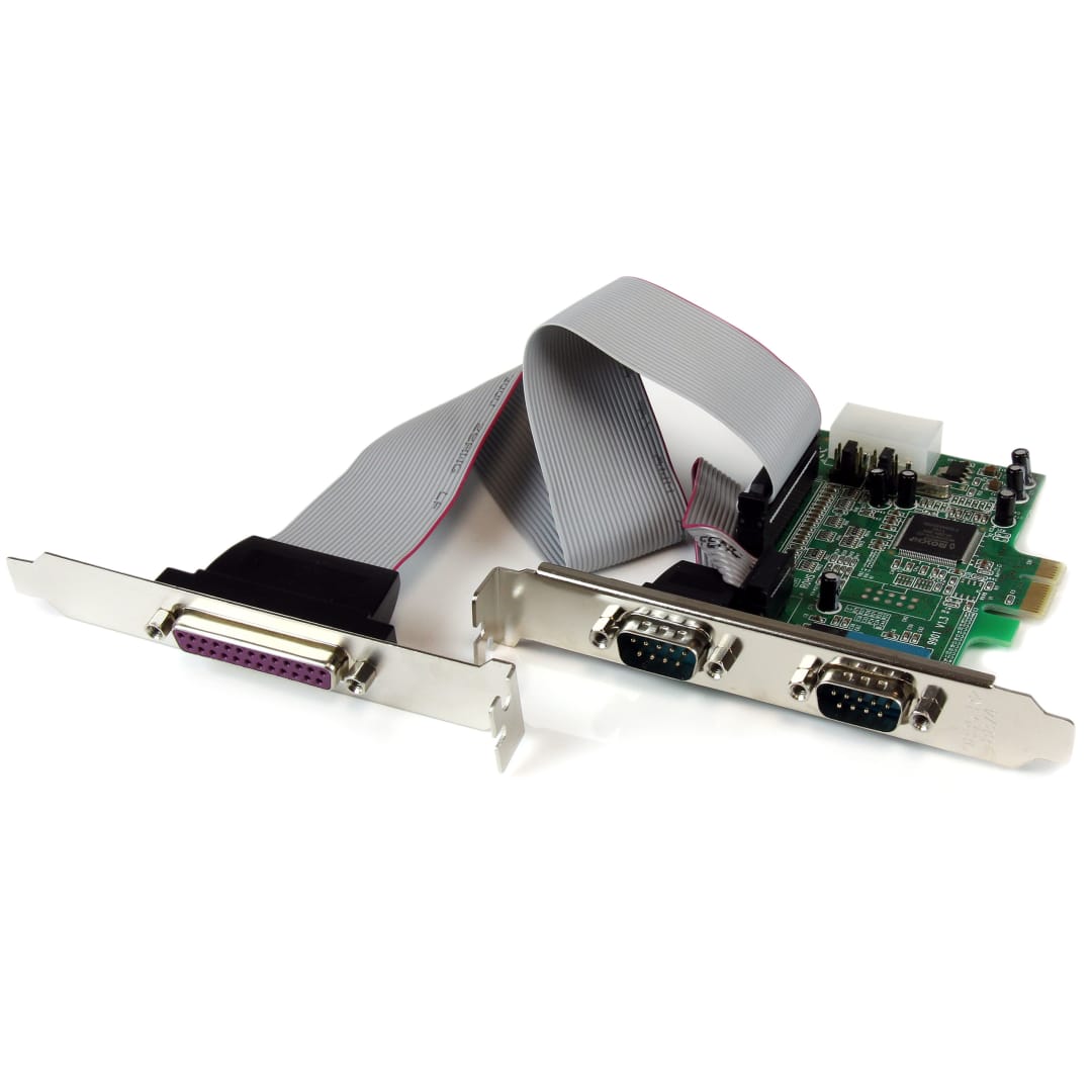2 Serial 1 Parallel DP PCI-E RS-232 Serial Card