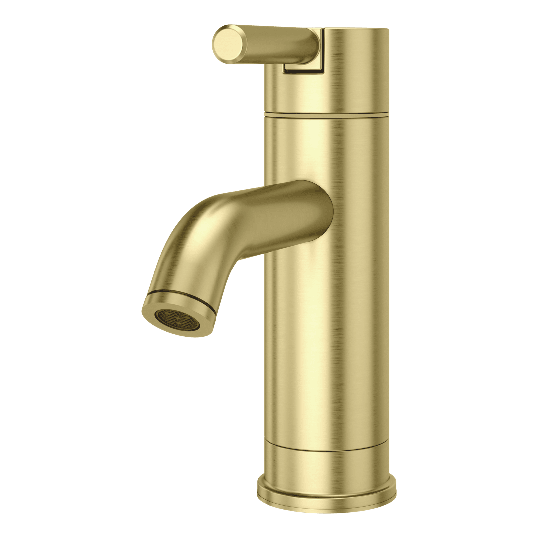 Contempra Single Control 4" Centerset Bathroom Faucet in Brushed Gold
