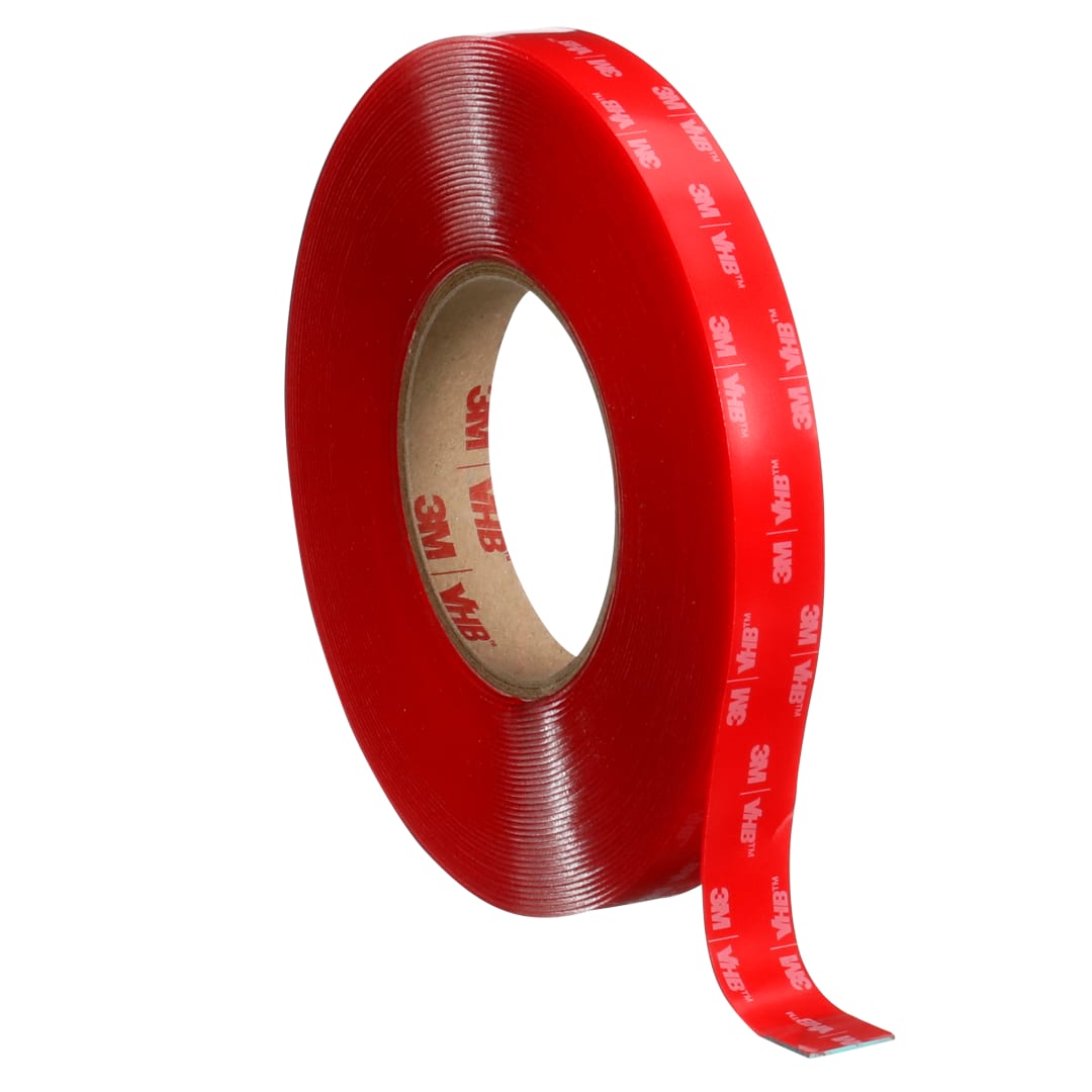 3M™ VHB™ Bant 4910F, Şeffaf, 19 mm x 33 m, 1.0 mm