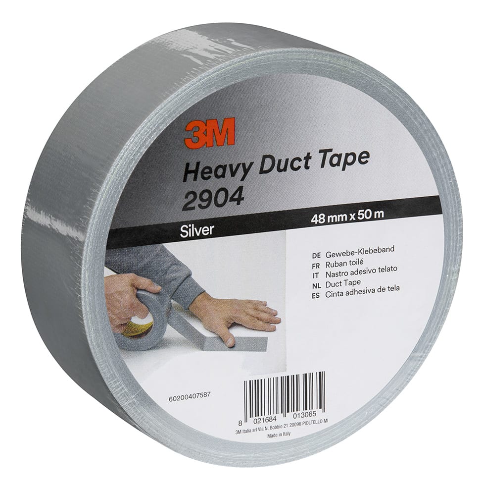 3M™ Ağır Hizmet Koli Bandı 2904, Gümüş, 48 mm x 50 m