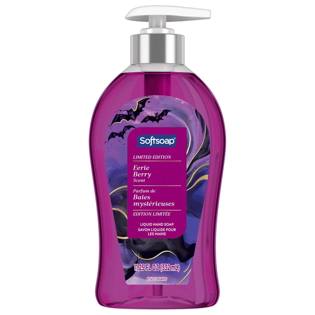 Softsoap Limited Edition Liquid Hand Soap, Eerie Berry Scent, 332 mL