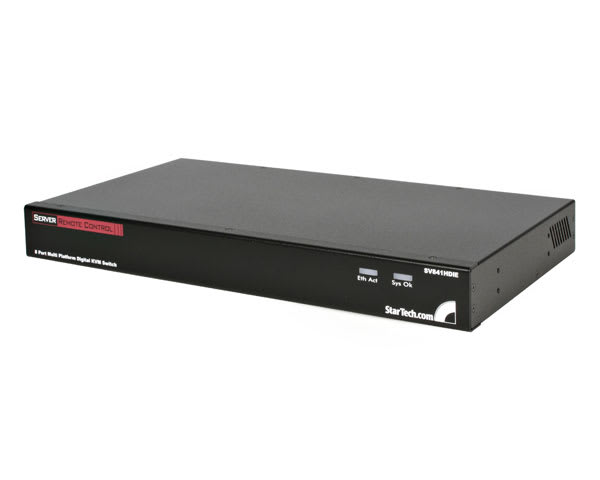 8 port Enhanced KVM Switch over IP