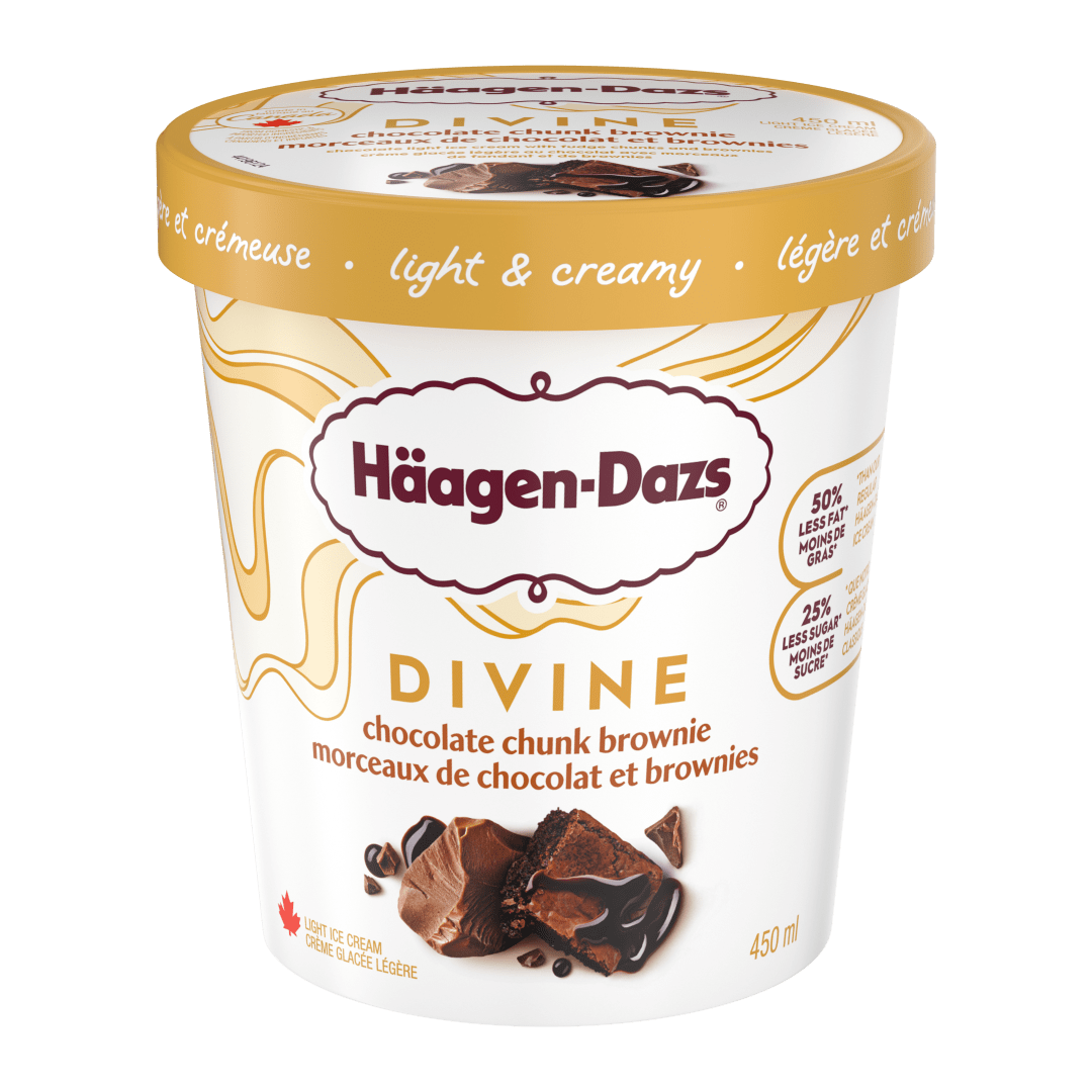 HDZ Divine ChocolateBrownie 8x450ml CA